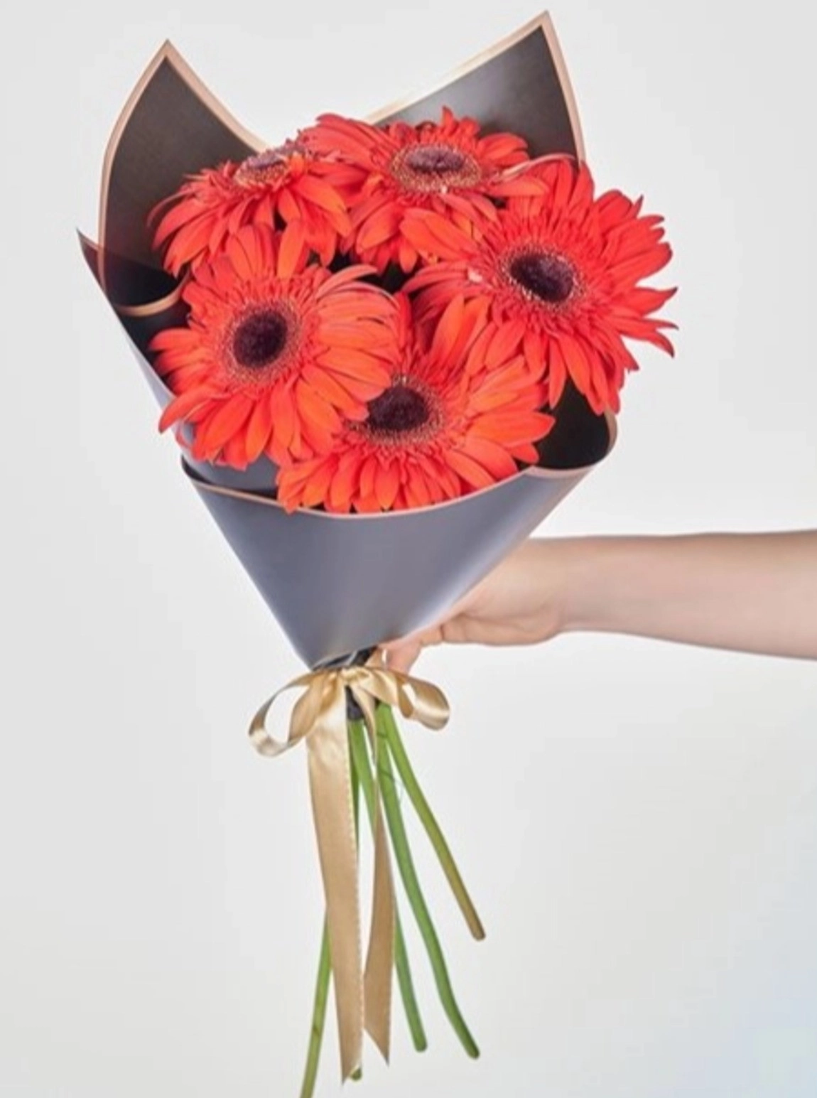 Kırmızı Gerbera Çiçek Buketi