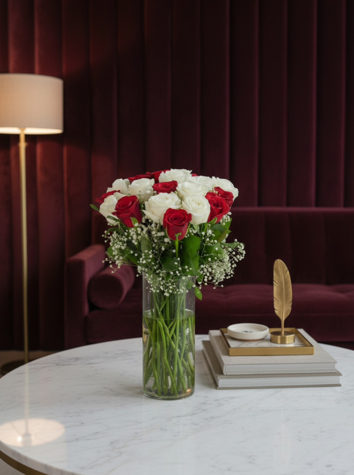 Vazoda 30 Tane Gül Aranjmanı