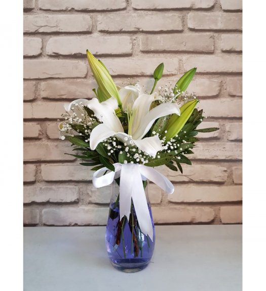 Lilyum Aranjmanı Paşabahçe Vazoda