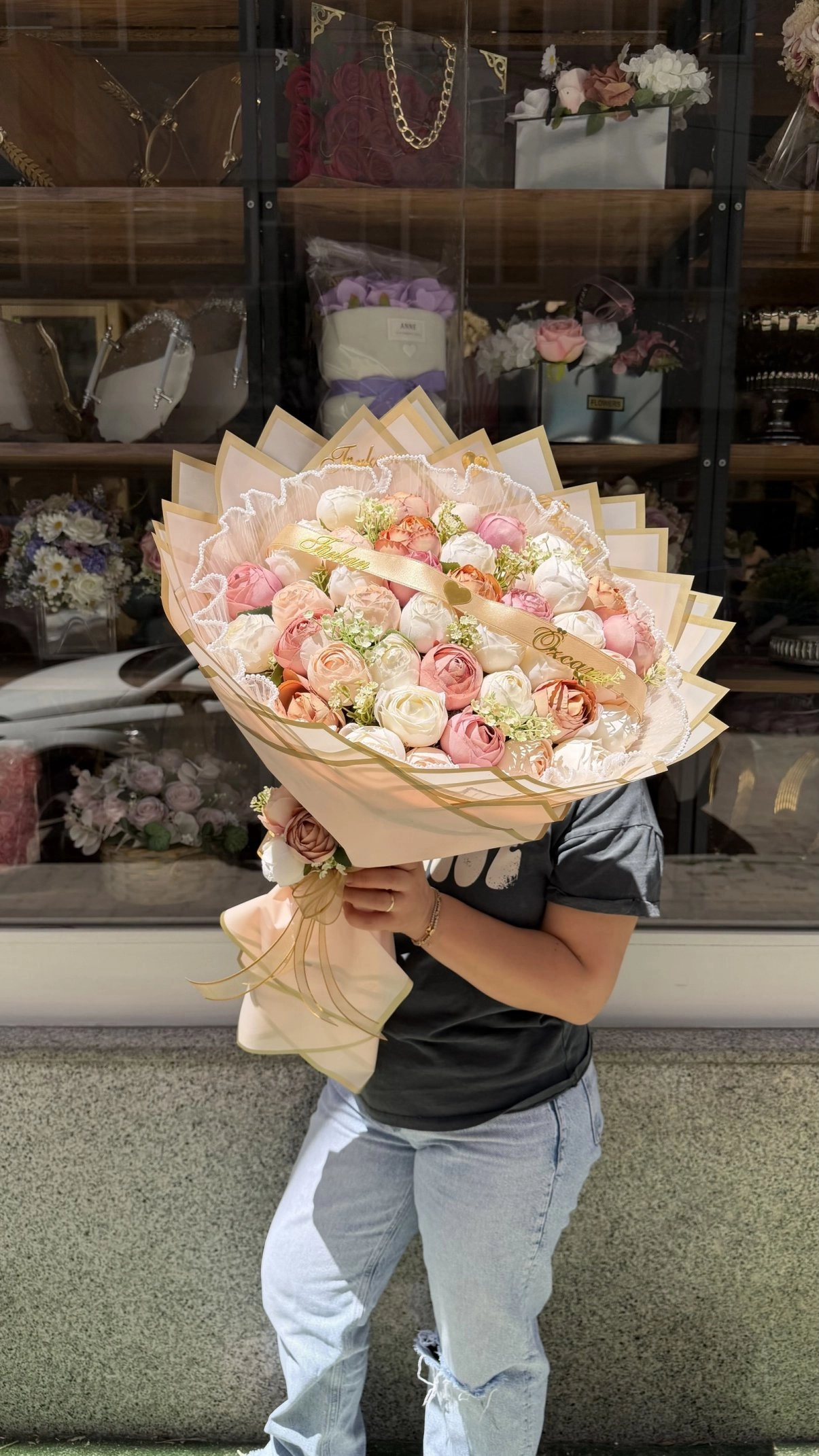 Pastel Sabun Gül Buketi
