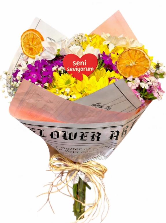 Seni Seviyorum Bahar Buketi