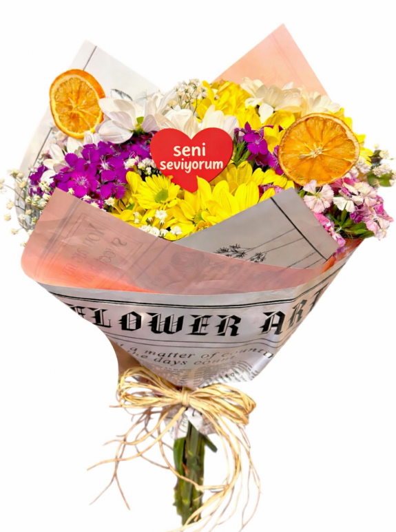 Seni Seviyorum Bahar Buketi