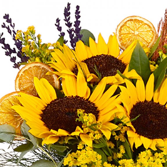 Vazoda Premium Ayçiçekleri